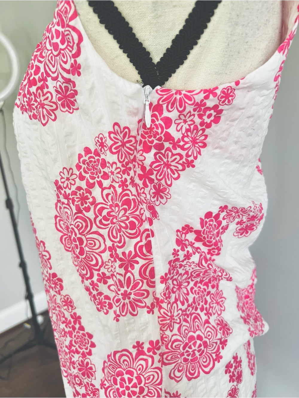 Tori Richard Shift Mini Dress - Picture 3 of 9